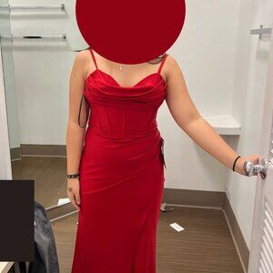 Betsy Adams Red Dress